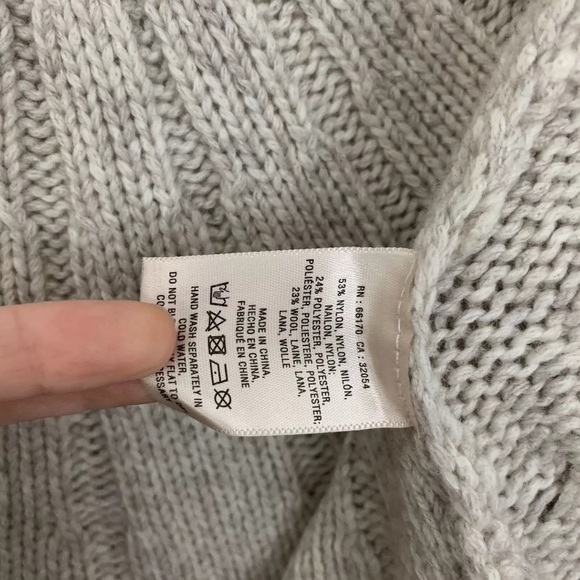 Anthropologie Angel Of The North Anais Wool Blend Long Cardigan Sweater - Picture 9 of 9